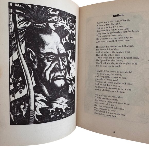 A Book Of Americans By Rosemary & Stephen Vincent Benét 1933 Historical Poetry - Picture 10 of 16